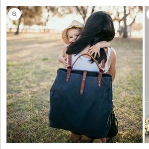 ARCH Original Diaper Bag- Gray USED